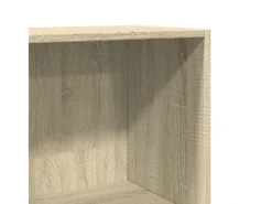 Estantería de madera de ingeniería roble Sonoma 40x30x114 cm