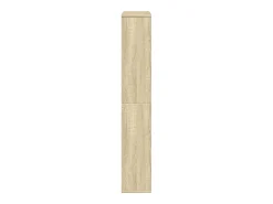 Estantería de madera de ingeniería roble Sonoma 72x20x120 cm