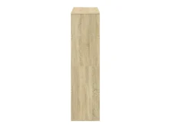 Estantería de madera de ingeniería roble Sonoma 100x33x125,5 cm