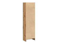 Estantería de madera de ingeniería roble artesano 40x24x143 cm