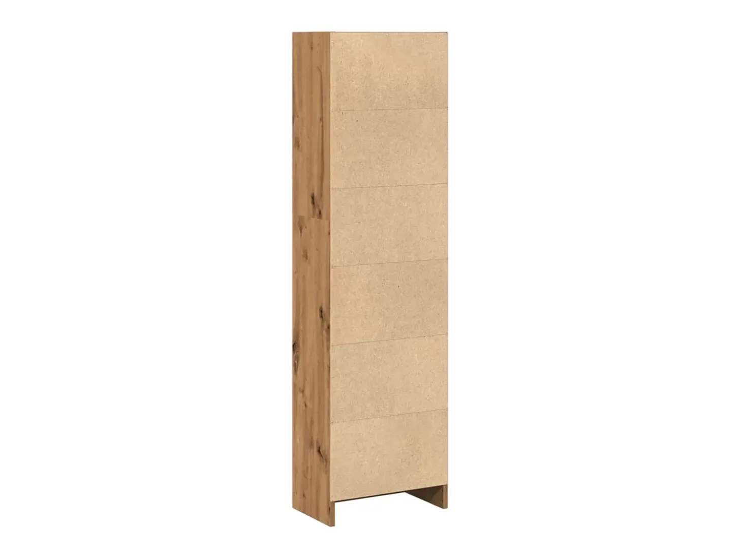 Estantería de madera de ingeniería roble artesano 40x24x143 cm