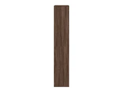 Estantería de madera de ingeniería marrón roble 100x33x175 cm
