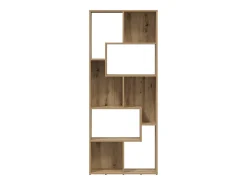 Estantería de madera de ingeniería roble artisan 67x24x161 cm