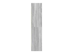 Estantería de madera de ingeniería gris Sonoma 60x24x109 cm