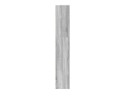 Estantería de madera de ingeniería gris Sonoma 80x24x143 cm