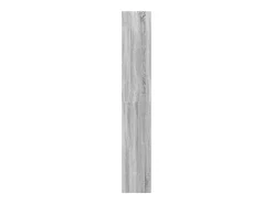 Estantería de madera de ingeniería gris Sonoma 40x30x189 cm
