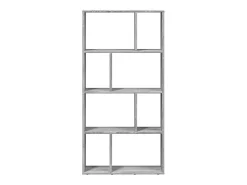 Estantería de madera de ingeniería gris Sonoma 60x20x120 cm