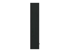Estantería de madera de ingeniería roble negro 31x24x127 cm