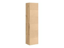Estantería de madera de ingeniería roble artisan 31x24x127 cm
