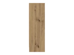 Estantería de madera de ingeniería roble artesanal 80x24x76 cm