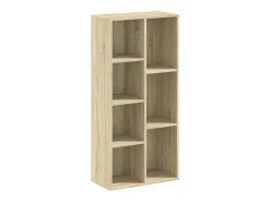 Estantería de madera de ingeniería roble Sonoma 50x25x105 cm
