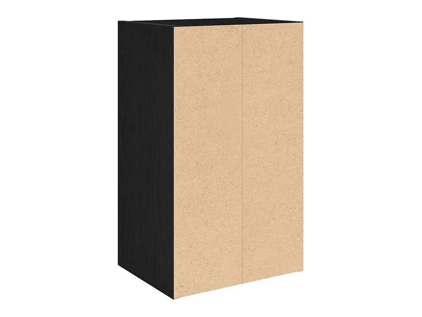 Estantería de madera de ingeniería roble negro 31x24x52 cm