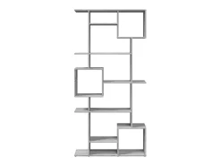 Estantería de madera de ingeniería gris Sonoma 92x29x188 cm
