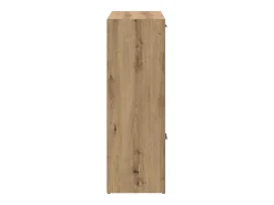 Estantería de madera de ingeniería roble artisan 60,5x30x90 cm