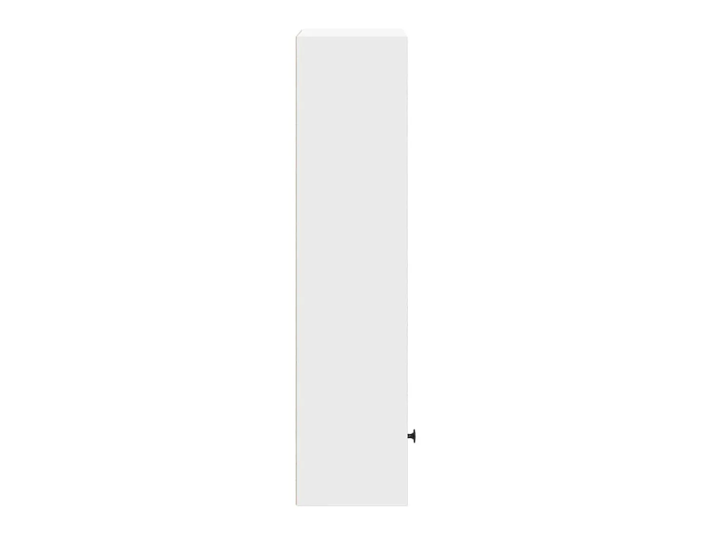 Estantería de madera de ingeniería blanca 31x24x102 cm