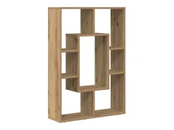 Estantería de madera de ingeniería roble artisian 63x20x90 cm