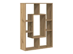 Estantería de madera de ingeniería roble artisian 63x20x90 cm
