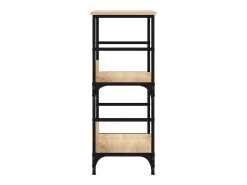 Estantería de madera de ingeniería roble Sonoma 50x33x82 cm