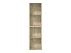 Estantería de madera de ingeniería roble Sonoma 40x30x152 cm