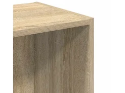 Estantería de madera de ingeniería roble Sonoma 40x30x152 cm