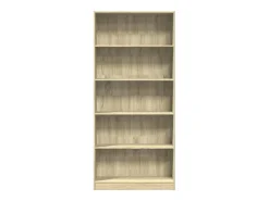 Estantería de madera de ingeniería roble Sonoma 80x24x176 cm