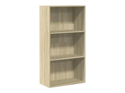Estantería de madera de ingeniería roble Sonoma 60x30x114 cm