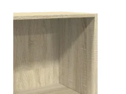 Estantería de madera de ingeniería roble Sonoma 60x30x114 cm