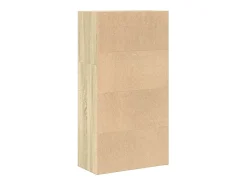 Estantería de madera de ingeniería roble Sonoma 60x30x114 cm