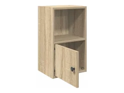 Estantería de madera de ingeniería roble sonoma 31x24x52 cm