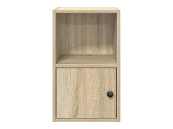Estantería de madera de ingeniería roble sonoma 31x24x52 cm
