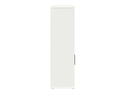 Estantería de madera de ingeniería blanca 60x24x85 cm