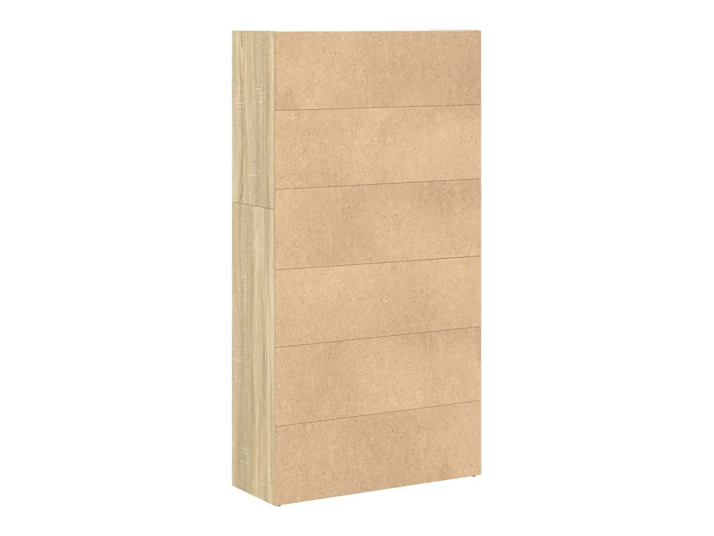Estantería de madera de ingeniería roble Sonoma 80x30x152 cm
