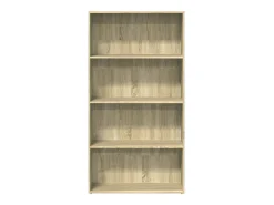 Estantería de madera de ingeniería roble Sonoma 80x30x152 cm