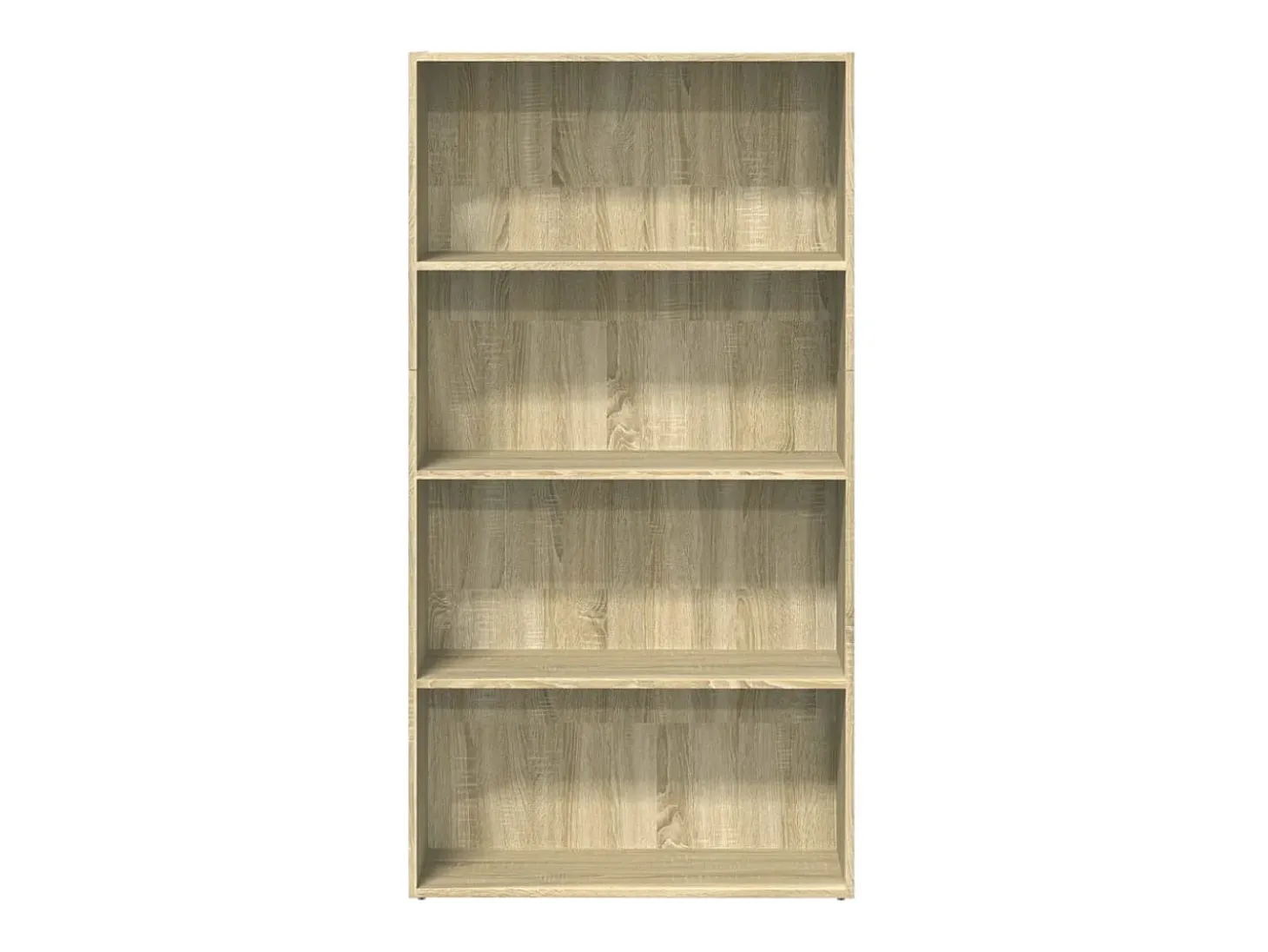 Estantería de madera de ingeniería roble Sonoma 80x30x152 cm