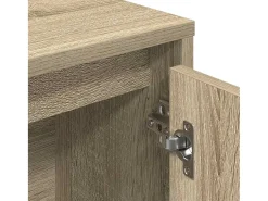 Estantería de madera de ingeniería roble sonoma 89x24x101,5 cm