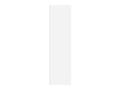 Estantería de madera de ingeniería blanca 40x30x114 cm