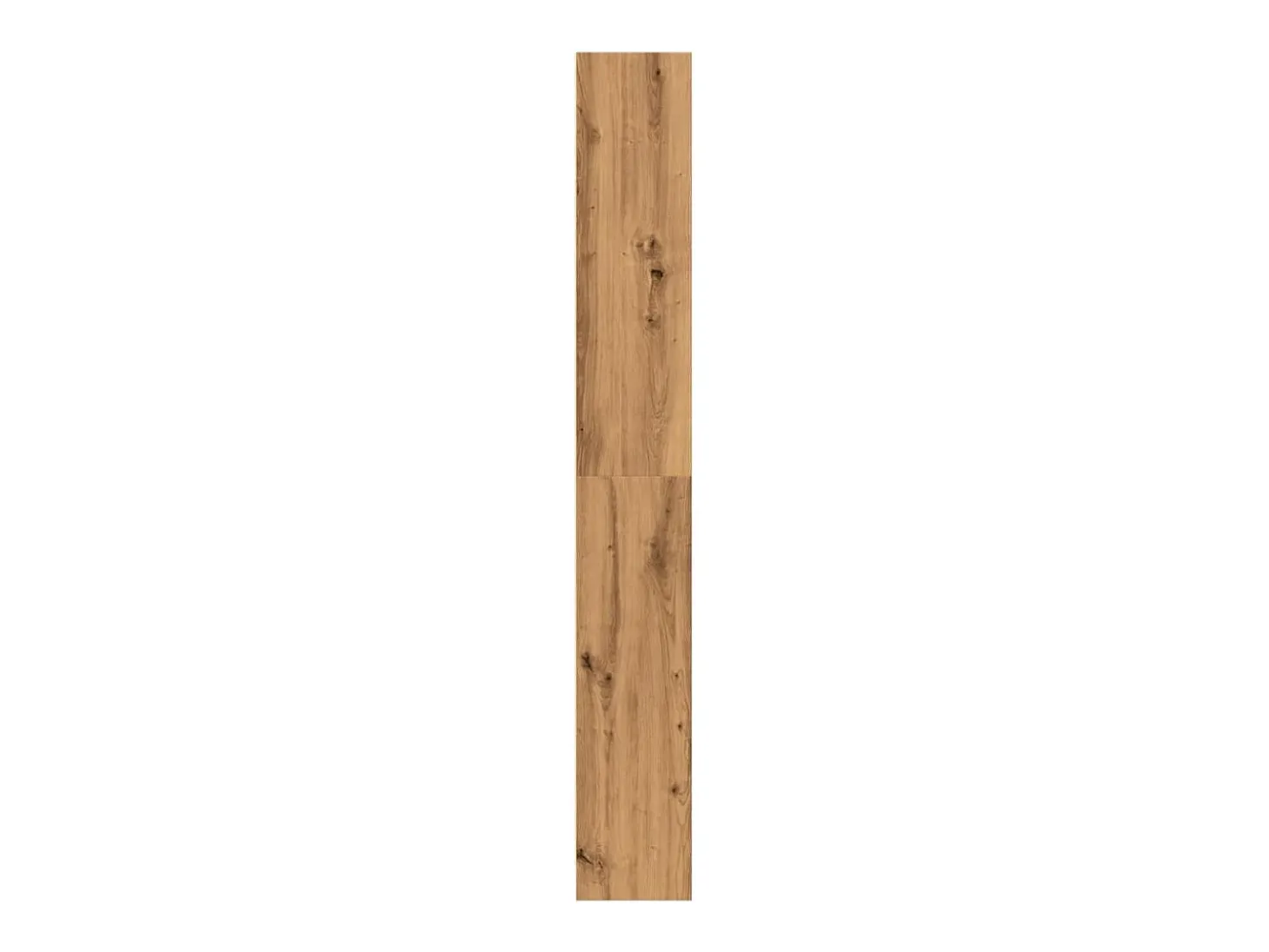 Estantería de madera de ingeniería roble artesanal 80x24x176 cm
