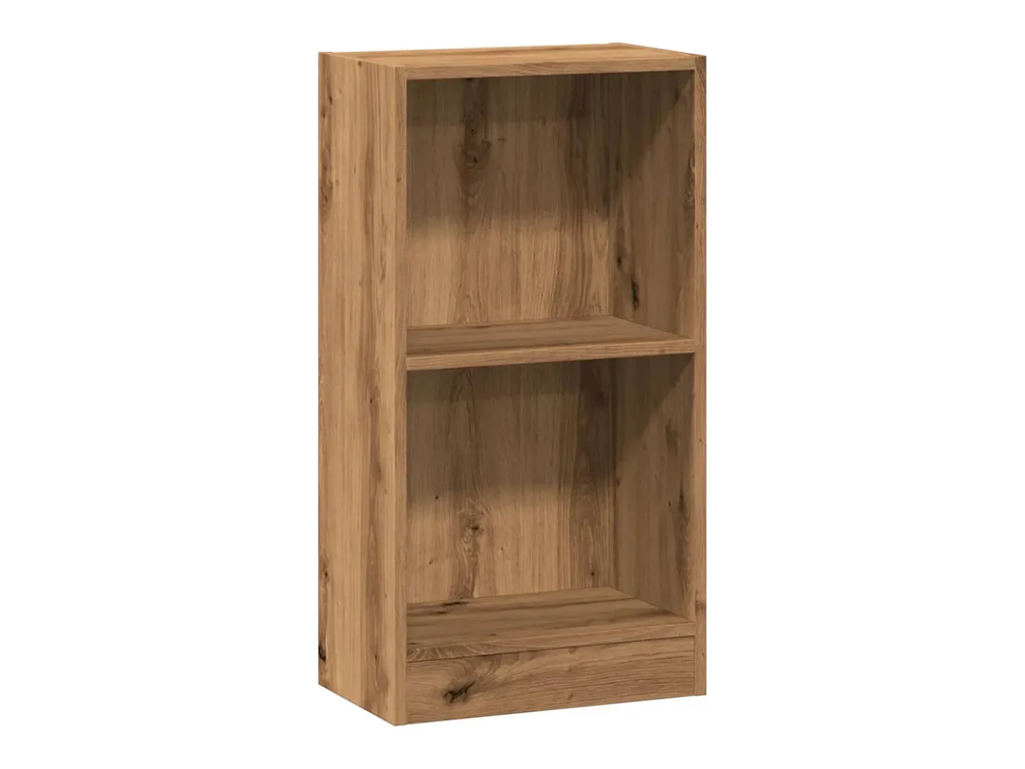 Estantería de madera de ingeniería roble artesanal 40x24x76 cm