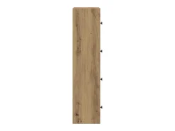 Estantería de madera de ingeniería roble artisan 40x24x102 cm
