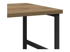 Estantería de madera de ingeniería roble artisan 50x33x153 cm