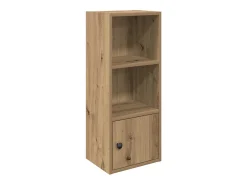 Estantería de madera de ingeniería roble artisan 31x24x77 cm
