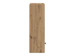 Estantería de madera de ingeniería roble artisan 31x24x77 cm