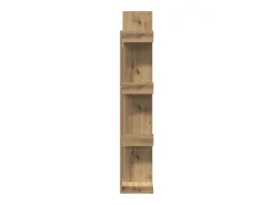 Estantería de madera de ingeniería roble artisan 48x25,5x140 cm