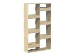 Estantería de madera de ingeniería roble Sonoma 100x33x175 cm