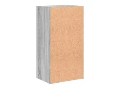 Estantería de madera de ingeniería gris Sonoma 40x30x77 cm