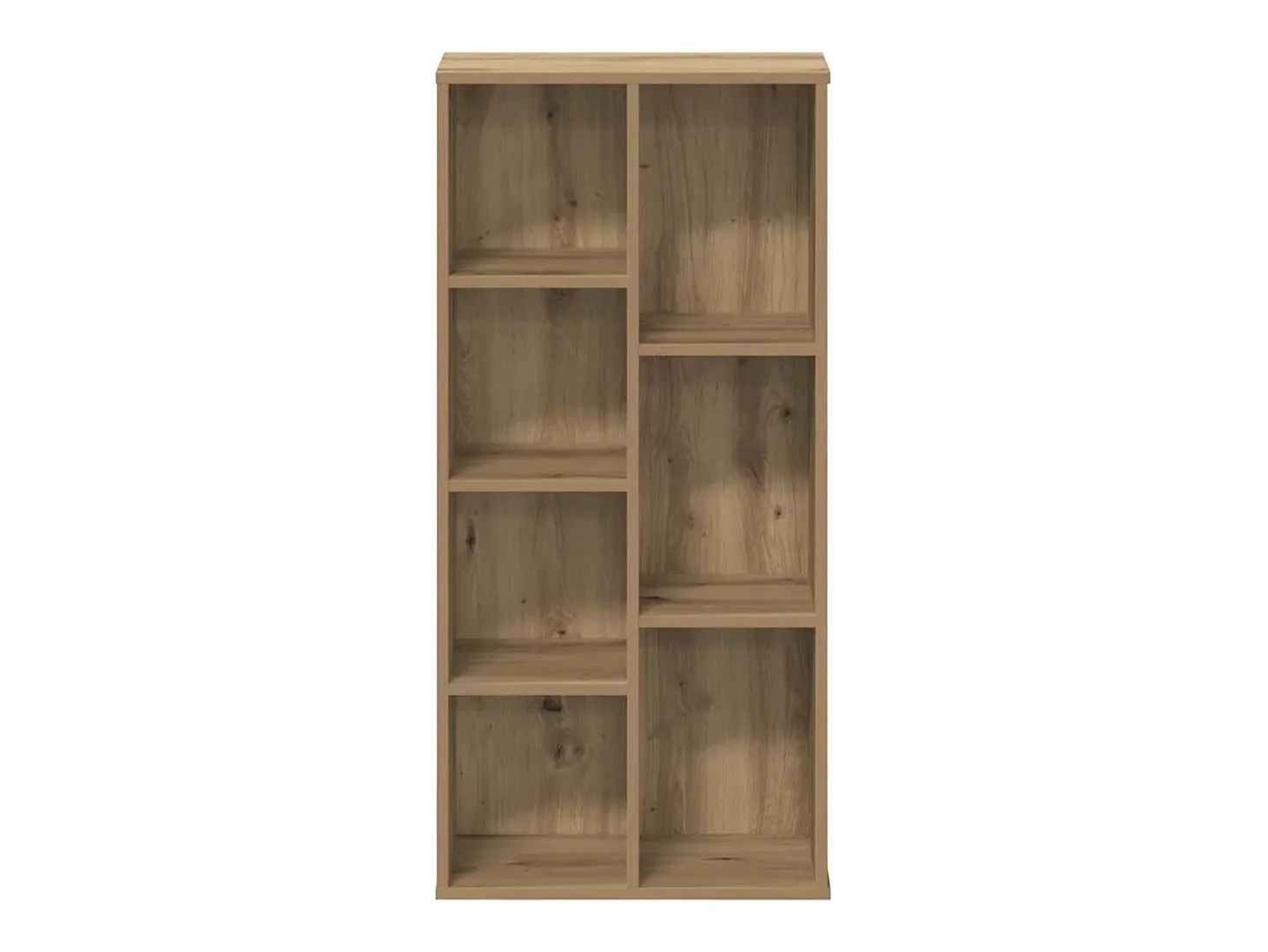 Estantería de madera de ingeniería roble artesano 50x25x105 cm