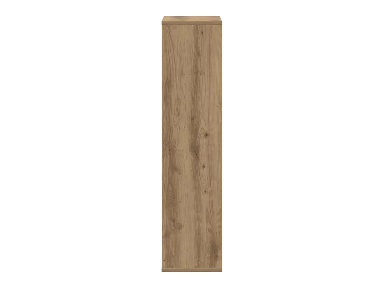 Estantería de madera de ingeniería roble artesano 50x25x105 cm