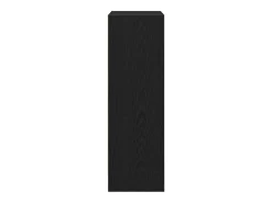 Estantería de madera de roble negro 40x24x76 cm
