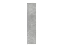 Estantería de madera ingeniería gris hormigón 100x33x155,5 cm