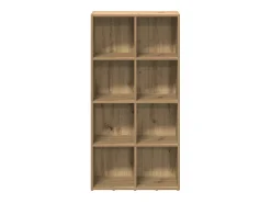 Estantería de madera ingeniería roble artisan 66x30x130 cm